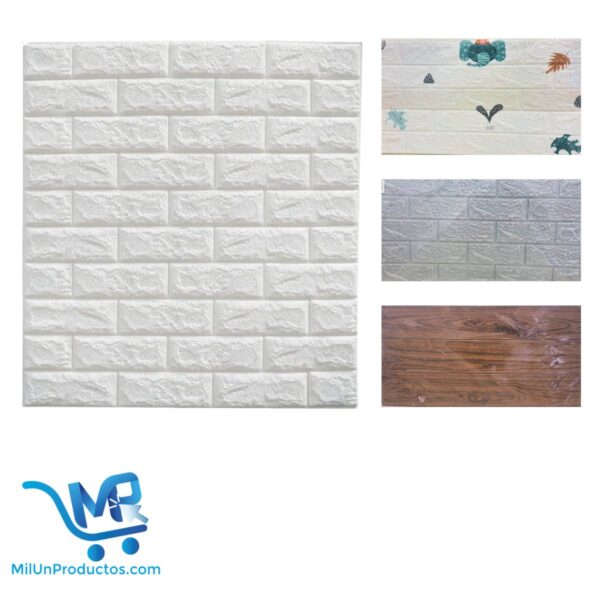 Adhesivo Decorativo 3D Pared Papel Tapiz Vinilo