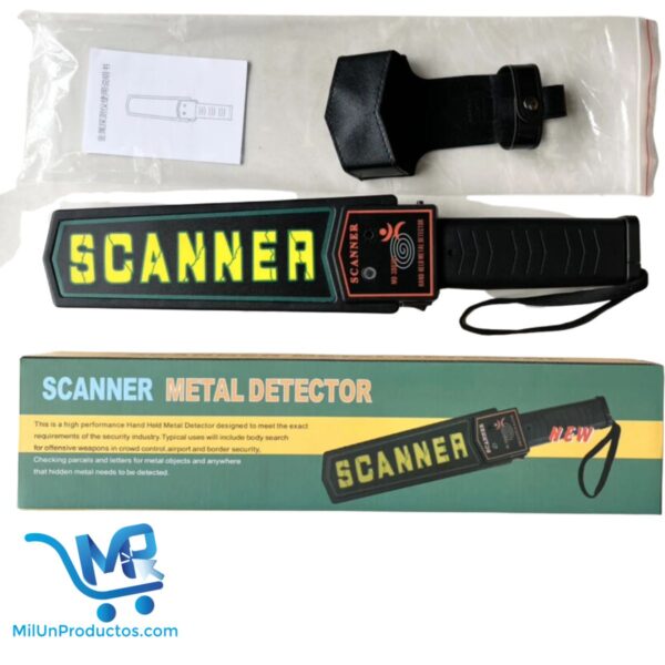 Detector De Metales De Mano, Super Scanner