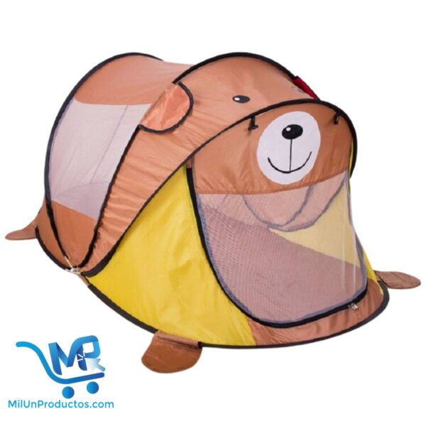 Carpa Infantil Tienda Forma de Oso Plegable