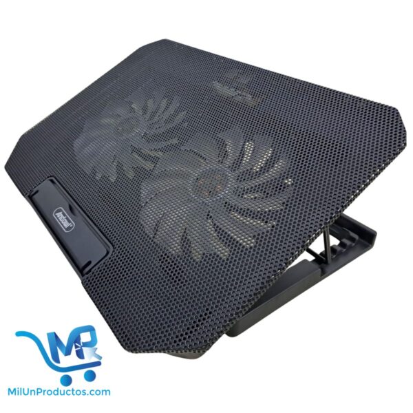 Soporte Base Ventilador Laptop Andowl, Enfriamiento Doble Ventilador