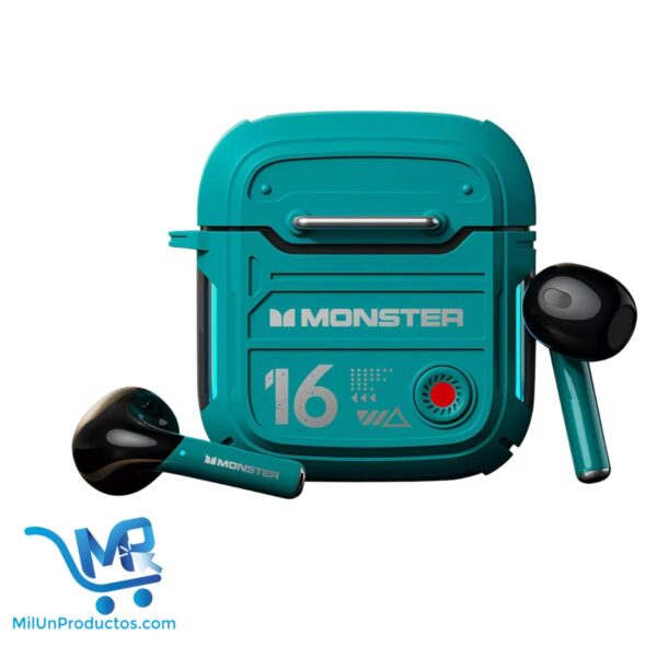 Audifonos Gamer Monster Airmars XKT16 Inalámbrico