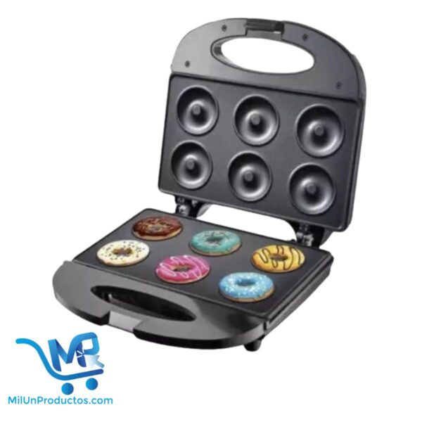 Maquina Para Mini Donas Antiadherente 750W 6 Donas