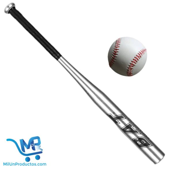 Bate De Beisbol 70 cm Aluminio Mas Pelota