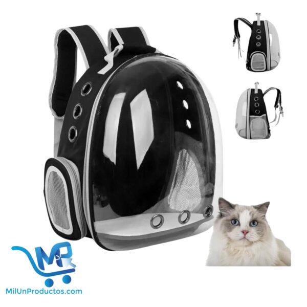Mochila Transportadora Para Mascotas, Perros, Gatos