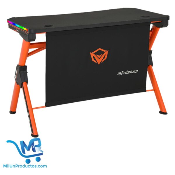 Escritorio Gamer Meetion Dsk20 Mesa Gamer Fibra De Carbono