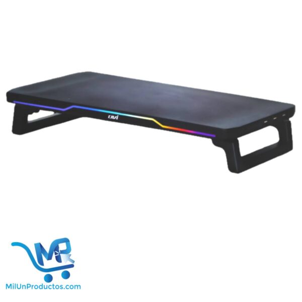 Soporte Para Monitor Computadora Pc Soporte Rgb Gamer