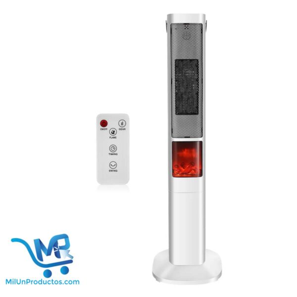 Calefactor Eléctrico Vertical 1500w Calefacción Cerámica