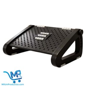 Reposapiés 5 Rodillos De Masaje Altura Ajustable 6 Niveles